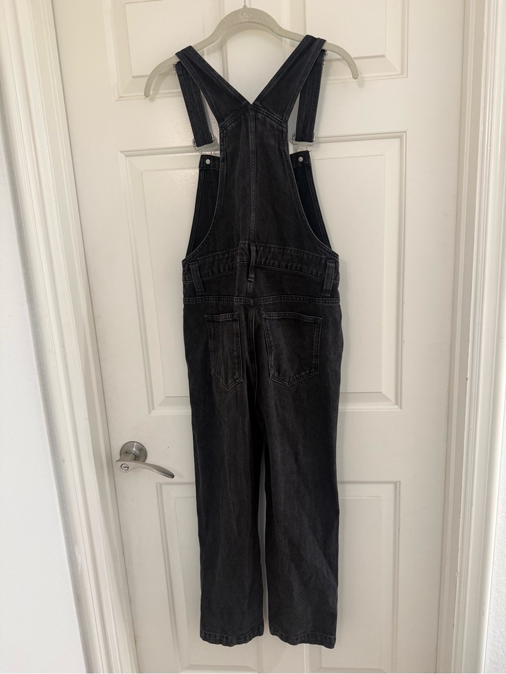 Madewell Straight Leg Black Workwear Overalls - Picture 5 of 12
